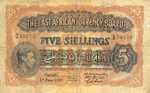 East Africa, 5 Shilling, P-0026A,B217c3