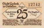 Germany, 25 Pfennig, L8.5c