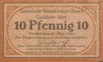 Germany, 10 Pfennig, N21.2a