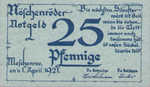 Germany, 25 Pfennig, 980.7b