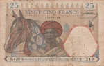 French West Africa, 25 Franc, P-0022
