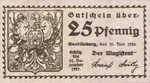 Germany, 25 Pfennig, Q1.5a