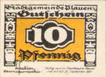 Germany, 10 Pfennig, P26.6b