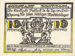 Germany, 10 Pfennig, 1138.1