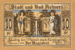 Germany, 10 Pfennig, 1111.1