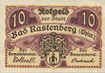 Germany, 10 Pfennig, R6.1a