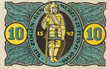 Germany, 10 Pfennig, 1331.2