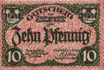 Germany, 10 Pfennig, T26.7b