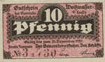 Germany, 10 Pfennig, W25.4e