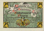Germany, 25 Pfennig, O24.2c