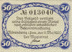 Germany, 50 Pfennig, N51.6d