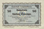 Germany, 50 Pfennig, L11.6b