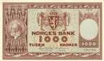 Norway, 1,000 Krone, P-0035e