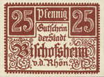 Germany, 25 Pfennig, 107.1