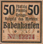 Germany, 50 Pfennig, B1.1d