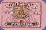 Germany, 10 Pfennig, D2.5b