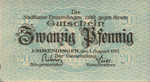 Germany, 20 Pfennig, E17.6j