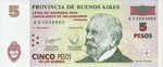 Argentina, 5 Peso, S-2312,214