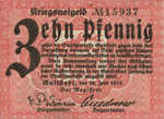 Germany, 10 Pfennig, G68.1a