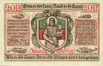 Germany, 20 Pfennig, 595.1a