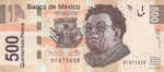Mexico, 500 Peso, P-0126New Sign.2