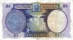 Southern Rhodesia, 5 Pound, P-0018