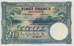 Belgian Congo, 20 Franc, P-0015G
