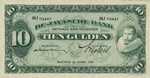 Netherlands Indies, 10 Gulden, P-0070d