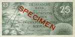 Netherlands Indies, 25 Gulden, P-0091s