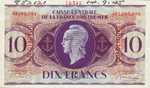 Guadeloupe, 10 Franc, P-0027s