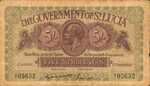 Saint Lucia, 5 Shilling, P-0001