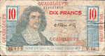 Guadeloupe, 10 Franc, P-0032