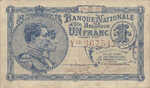 Belgium, 1 Franc, P-0092,B544a