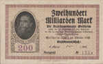 Germany, 200,000,000,000 Mark, 5220.4a,5224d