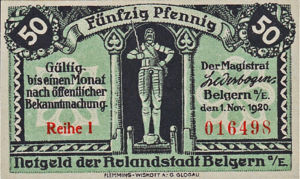 Germany, 50 Pfennig, B17.1b
