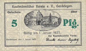Germany, 5 Pfennig, 407.3a