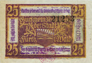Germany, 25 Pfennig, F39.1b