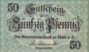 Germany, 50 Pfennig, T7.13