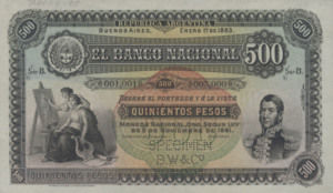 Argentina, 500 Peso, S703s