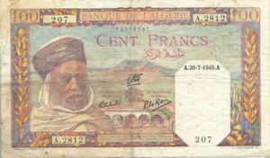 Algeria, 100 Franc, P88