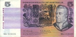 Australia, 5 Dollar, P39a