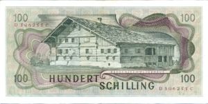 Austria, 100 Schilling, P145a