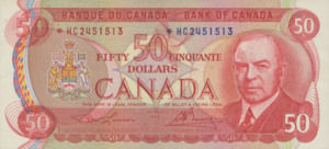 Canada, 50 Dollar, P90a, BOC B53a