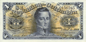Colombia, 1 Peso, P309