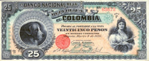 Colombia, 25 Peso, P237
