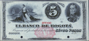 Colombia, 5 Peso, S292s