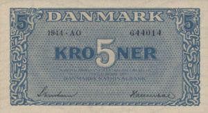 Denmark, 5 Krone, P35a
