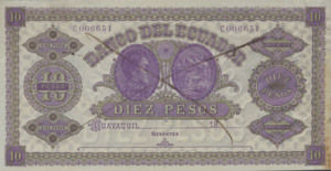 Ecuador, 10 Peso, S141Br