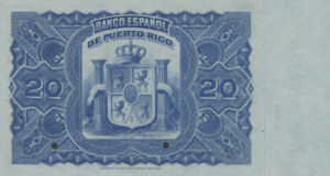 Puerto Rico, 20 Peso, P28s