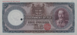 Fiji Islands, 5 Pound, P34ct